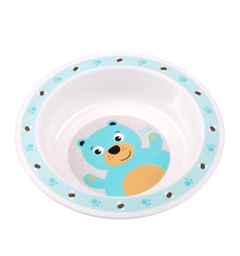 Canpol babies - miska 270ml CUTE ANIMALS | 4/412 Turquoise